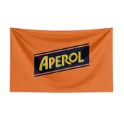 Born Pretty 3x5 Aperols Flag Polyester Printed Alcohol Banner For Decor A 60 x 90cm