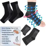 Hot Neuropathy Socks For Women and Men, 1/4Pairs Soothe Compression Socks Relief