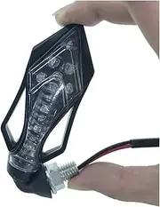 Turn Signal Indicator 1pcs Universal Motorcycle Bike Amber Turn Signal Light Indicator Lamp Blinker Moto Lights Yellow Amber