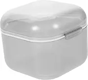 minkissy Nail Cleaning Box Sterilizer Plastic Nail Tool Soaking Organizer Nail Kit Set