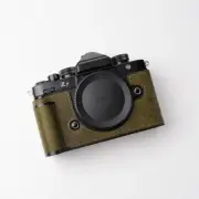 Genuine Cowhide Camera Handle Half Cases Bag Covers Protection Fit For Nikon ZF