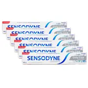 6PK Sensodyne 100g Flouride Toothpaste Dental Teeth Oral Daily Care Whitening