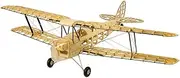 SHANGLIN Dancing Wings S1901 Balsa Wood RC Airplane Tiger Moth Remote Control Biplane Unassembled KIT Version DIY Flying Model