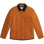 Woolrich Mens Hunt Stretch Ripstop Overshirt Jacket Large Minium - NWT $420