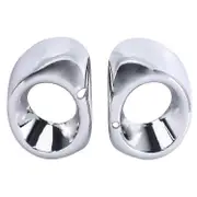 2pcs For Mitsubishi Outlander 2013 2014 Chrome Front Fog Light Cover