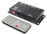 4-Channel Mini HD SD DVR With IR Remote For 1080p AHD CVI TVI CVBS Cameras