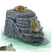 Turtle Tank Filter 92GPH Aquarium Filter with Basking Platform and Climbing