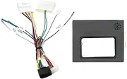Car Radio Canbus Box Decoder Compatible for Benz Smart Fortwo 451 2005-2010 16PIN Wiring Harness Plug Power Cable Android(Cable canbus Set)