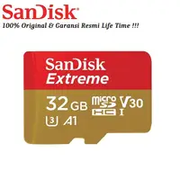 在飛比找蝦皮購物優惠-Sandisk Extreme 32GB A1 100MB/