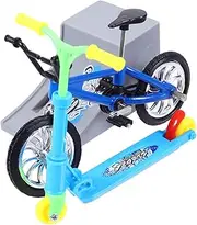 JUMPLAWN 1Set Mini Finger Bike Portable Finger Scooter for Desk Play for Relaxation and Brain Development Activities
