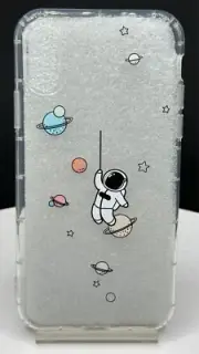 For iPhone 12P+ 12P 12M 11P+ 11P 11 XS+ XS XR Cartoon Planet Phone Case Silicone