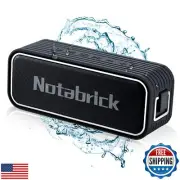 NOTABRICK Bluetooth Speaker 40W,Portable Speaker with 3D Surround Sound,Enhan