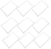 2sets Picture Frame Matting Photo Frame Accessories Photo Backing Board Pre-Cut Mat 10pcs*2