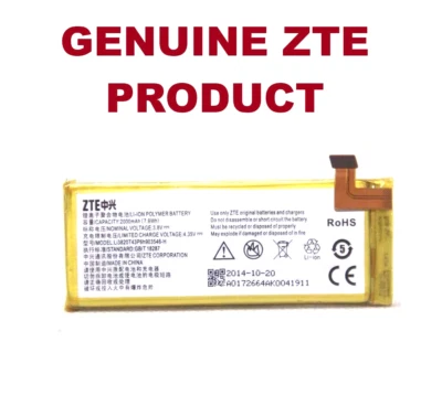 ZTE Q505 Battery (New, 2000mAh) - LI3820T43P
