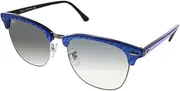 [Ray-Ban] RB3016f Clubmaster Low Bridge Fit Square Sunglasses