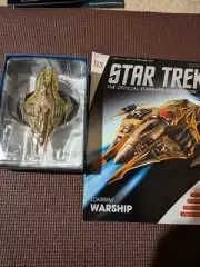 Star Trek Eaglemoss Lokirrim Warship #113 w/ Magazine!!!