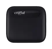 MICRON CRUCIAL X6 2TB External Portable SSD 540MB/s USB3.2 USB-C USB3.0 Durable Rugged Shock Vibration Proof for PC MAC PS4 PS5 Xbox One Android iPad Pro