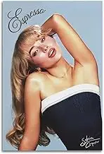Sabrina Carpenter Poster Music Poster Canvas Painting Wall Art Picture Home Decor Print For Bedroom Living Room Dorm Study Bar Office 12x18inch(30x45cm)