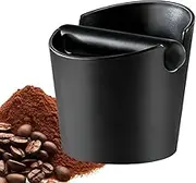 Coffee Grind Knock Box | Espresso Coffee Grounds Knock Box,Coffee Puck Knock Box, Espresso Dump Bin with Removable Knock Bar for Home