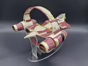 Star Wars- Attack of the Clones - Jedi Starfighter Hyperspace Ring Display Stand