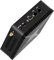 Mini Gaming PC J1800 2THDD 4G Ram Retro Portable DC 12V HD Graphics Solid Mini Gaming PC Plug&Play