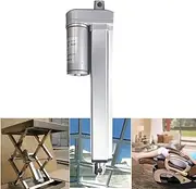 DC 12V 24V Linear Actuator for Electric Medical Bed Lifting Rod, Aluminum Alloy, Limit Switch, Heavy Duty Electric Cylinder Force 1000N Linear Motion Actuator (12V-200mm, 30mm/s-500N(50KG))