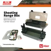 Mtm Shooting Range Box Gun Cleaning Kit Top Maintenance Center Base Rbmc-11