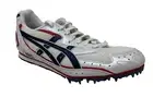 Asics Hyper Distance White/Red/Blue Mens' XC Spikes Size 7