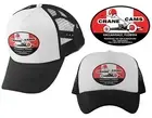CRANE CAMS CURVED BRIM BLACK TRUCKER HAT SPEED EQUIPMENT CROWER ISKY CLAY SMITH