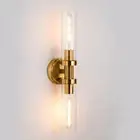 2 Light Bathroom Vanity Light,Brushed Gold Wall Sconce, Modern Wall Vanity Li...