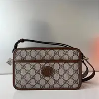 在飛比找PopChill優惠-[二手] Gucci 正品相機包情侶男女通用9.9成新