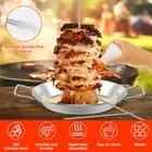 Al Pastor Skewer for Grill Stainless Steel Vertical Skewer with 3 xiyvo