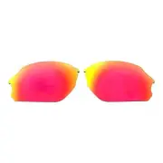 Walleva Fire Red Polarized Replacement Lenses For Smith Optics Parallel D-Max