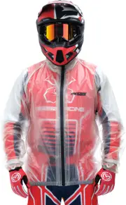 [Moose Offroad] Moose Racing Transparent, rain jacket , color: Transparent , size: S