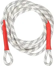GETAJGHSD 1 Set Tow Rope Tow Straps Heavy Duty with Hooks Rope Ladder Car Trailer Straps Overlanding Gear Trailer Chain Extension Tow Straps Heavy Duty with Loops E Track Safety Cable Towing