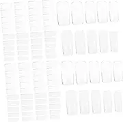 MERRYHAPY Crylic Nails Diy 500pc Full Cover Nail Tips Fake Nails Kit Nail Art Tools