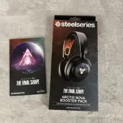 Steelseries Arctis Nova Destiny 2 Final Shape Booster Headband Plates 2 DLC Code