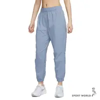 在飛比找Yahoo奇摩購物中心優惠-【下殺】Nike 長褲 女裝 九分 排汗 反光 藍【運動世界