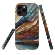 For iPhone 12 Pro Max Tough Protective Cover, Magic Mountain River