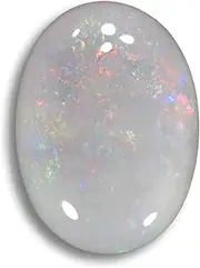[APSLOOSE] 11.25 Ratti 10.12 Carat Australian Opal with Lab Certified Card Opal Stone Original Certified/fire Opal Stone Unheated and Untreated Astrological Purpose for Men and Women, Loose Gemstone,