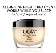 New Olay Total Effects 7 In One Night Firming Cream 48g / 1.7oz. bb