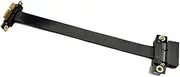 3.0 PCIE X1 Adapter Cable 90° Graphics Card Extension Cable PCI-Express Shielded Extender for GPU 20CM Easy Install