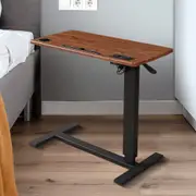 Levede Mobile Standing Desk Foldable Bed Side Table Gas Lift Stand Computer
