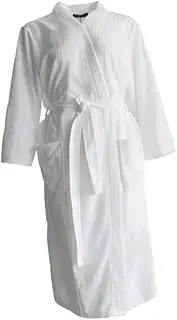 [SAFIGLE] 1 PC Spring Summer Nightgown Bathrobe Nightshirts Spa Robes Dress Women Sleepwear Sleepwear Multipurpose Pajamas White Polyester