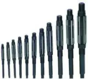 19 Pcs ADJUSTABLE HAND REAMER SET H-V to H-15 SIZES 1/4 " to 1.13/16 "