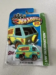 Hot Wheels Scooby Doo The Mystery Machine Van 2012 New Models 38/247 V5326