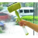 多功能可噴水擦窗户玻璃清潔器擦窗器 双面刮玻璃清潔器 顏色隨機