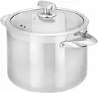 Scanpan Clad 5 Stockpot, 24 cm, Non-Stick, Stainless Steel, 7.6L