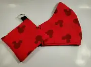 Micky Mouse handmade Keychain/mask combo