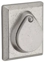 Baldwin SC.RSD.SMT Rustic Square SmartKey Single Cylinder Keyed - MultiColor
